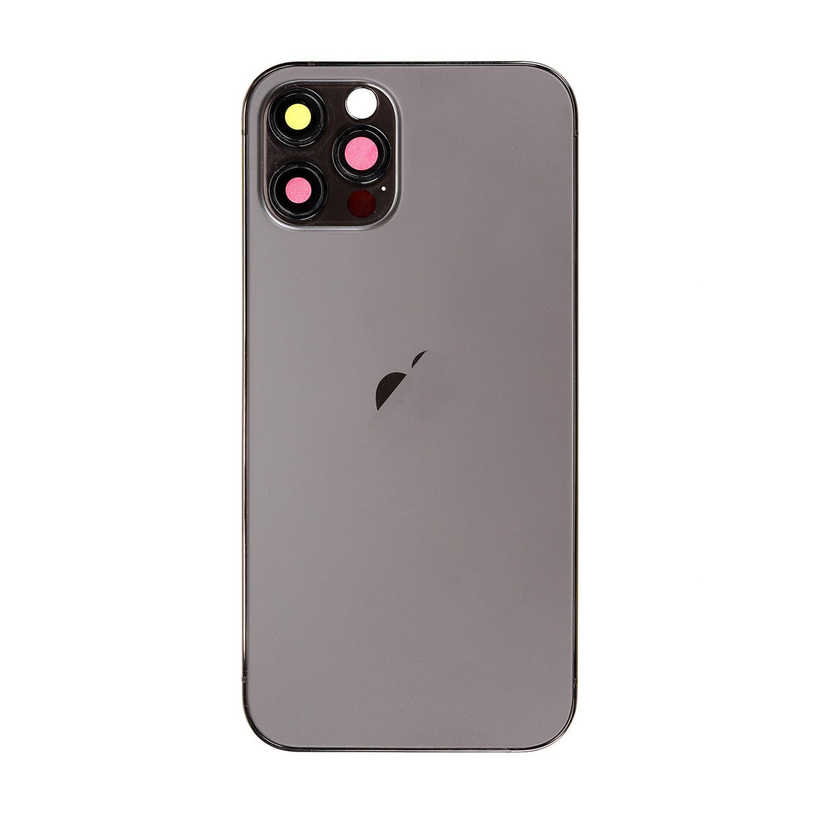 GRAPHITE REAR HOUSING WITH FRAME FOR IPHONE 12 PRO