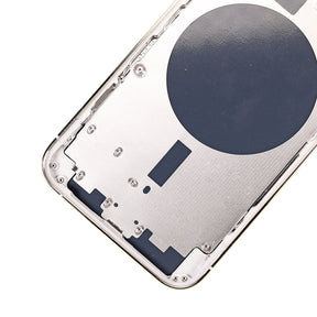 SILVER REAR HOUSING WITH FRAME  FOR IPHONE 12 PRO