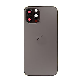 GRAPHITE REAR HOUSING WITH FRAME FOR IPHONE 12 PRO MAX