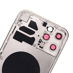 SILVER REAR HOUSING WITH FRAME FOR IPHONE 12 PRO MAX