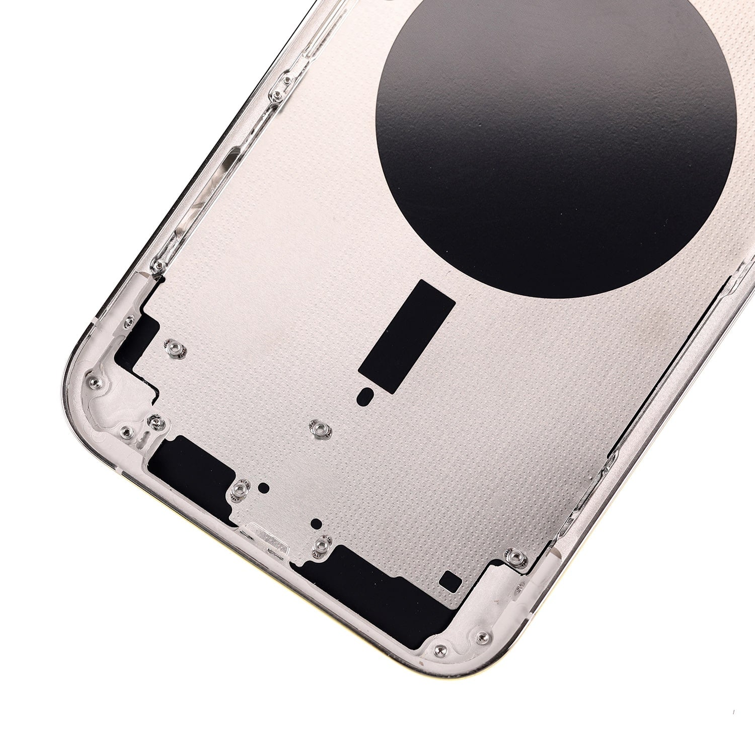 SILVER REAR HOUSING WITH FRAME FOR IPHONE 12 PRO MAX