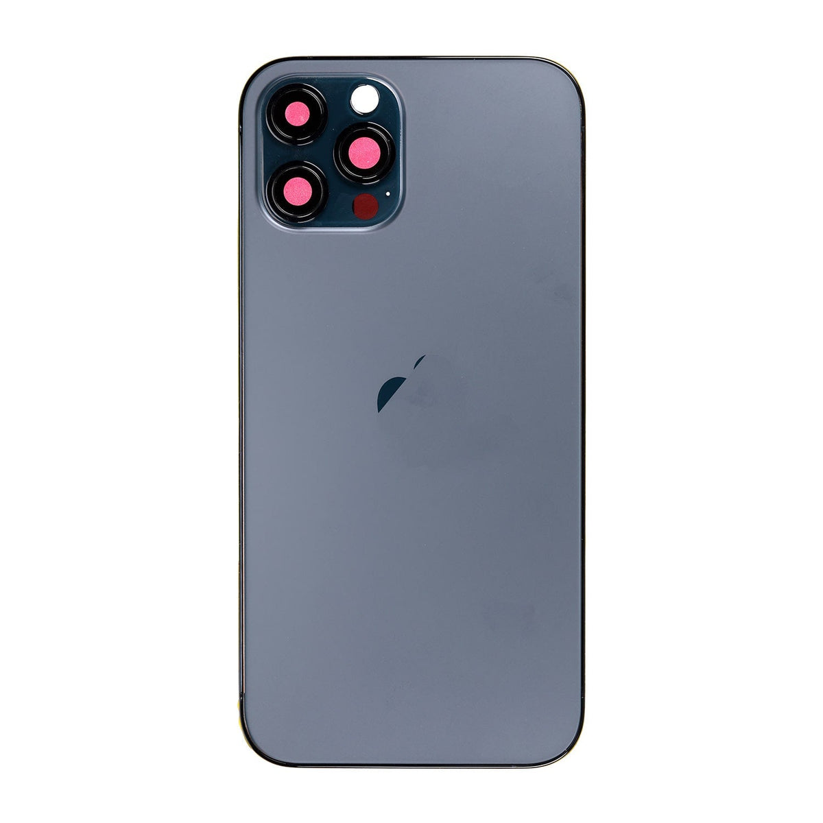 PACIFIC BLUE REAR HOUSING WITH FRAME FOR IPHONE 12 PRO MAX