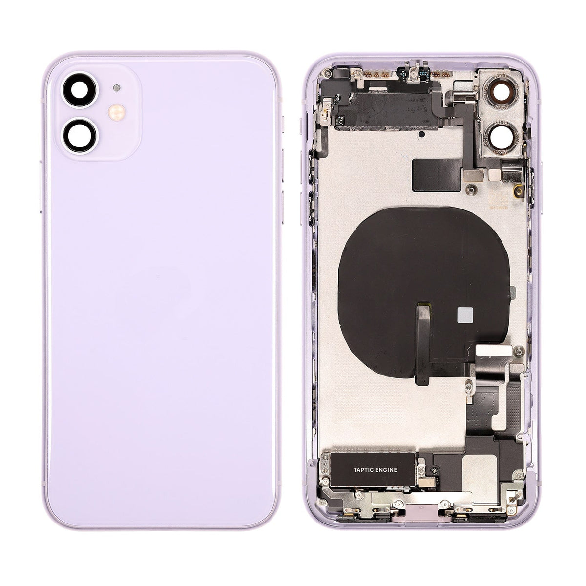 PURPLE BACK COVER FULL ASSEMBLY FOR IPHONE 11
