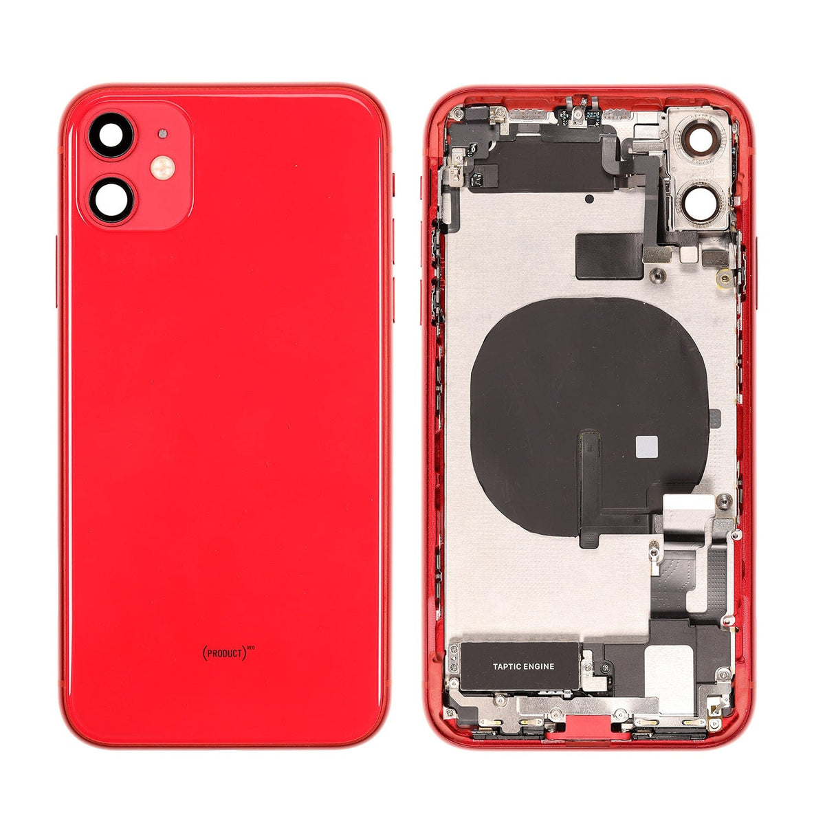 RED BACK COVER FULL ASSEMBLY FOR IPHONE 11