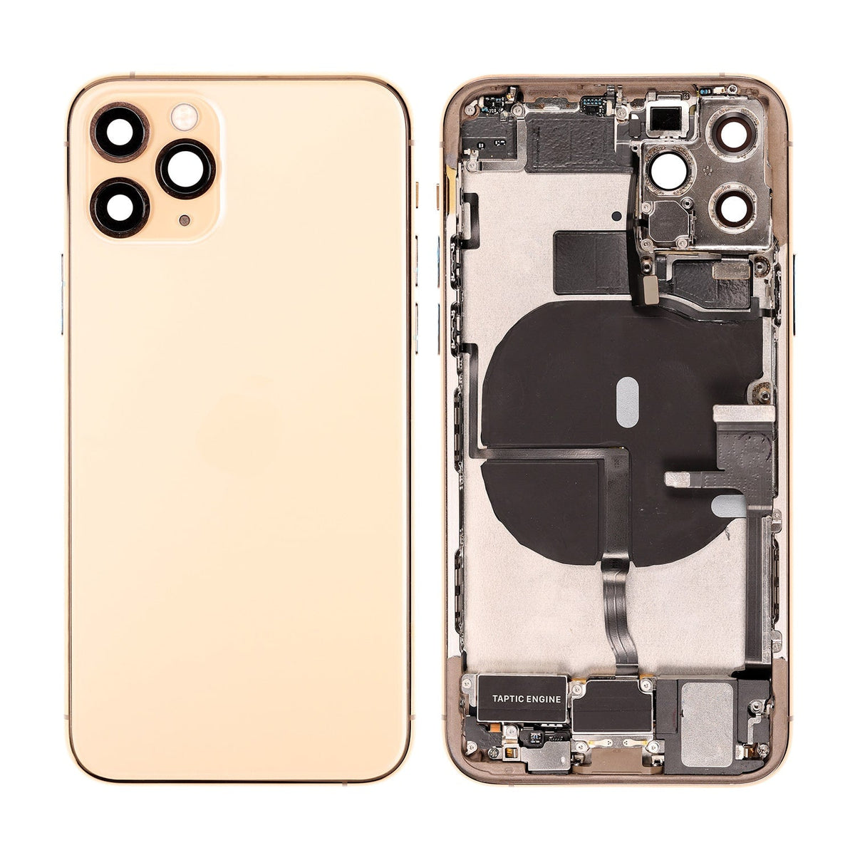 BACK COVER FULL ASSEMBLY - GOLD FOR IPHONE 11 PRO