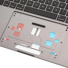 GREY TOP CASE WITH KEYBOARD FOR MACBOOK PRO TOUCH 16" A2141 (LATE 2019 - MID 2020)
