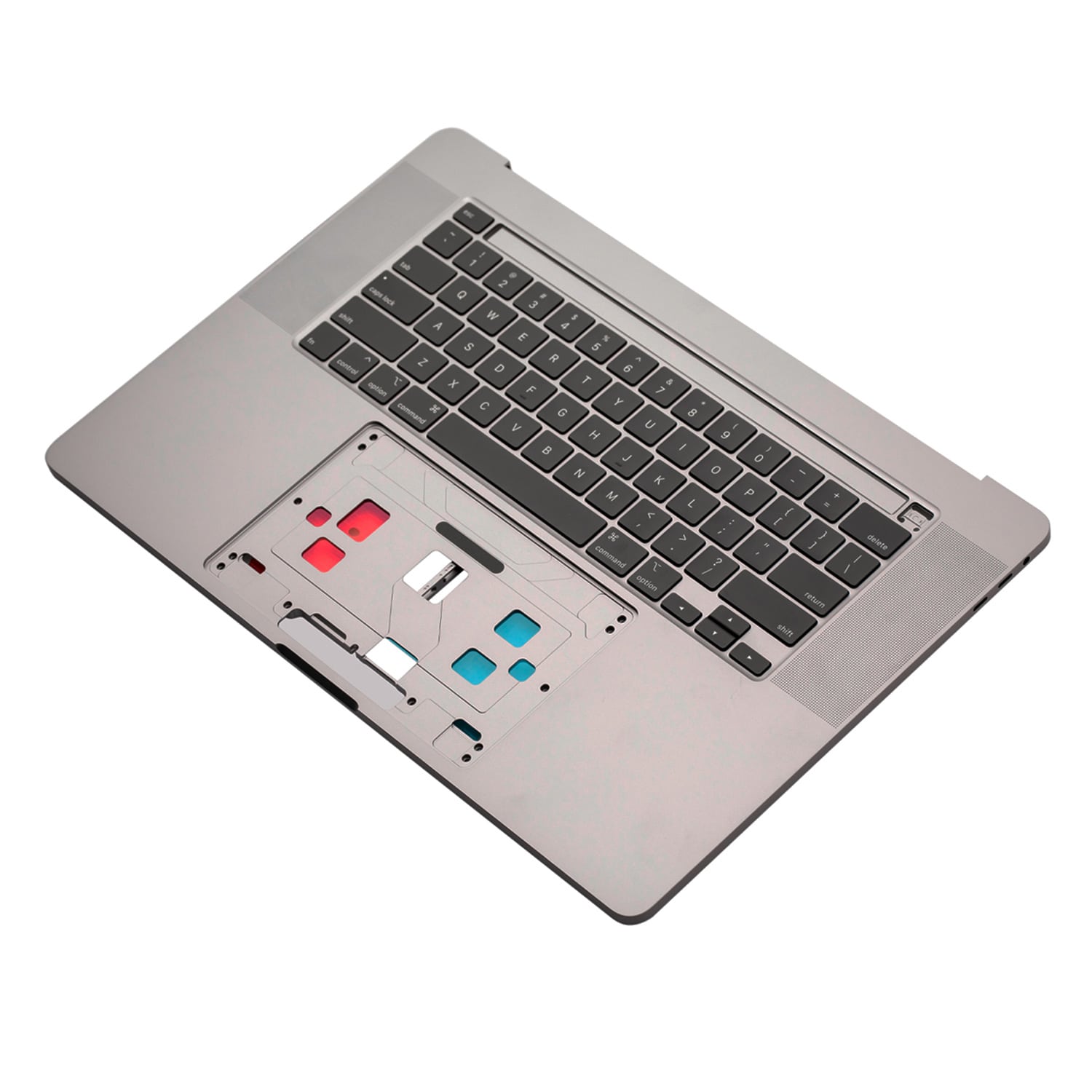 GREY TOP CASE WITH KEYBOARD FOR MACBOOK PRO TOUCH 16" A2141 (LATE 2019 - MID 2020)