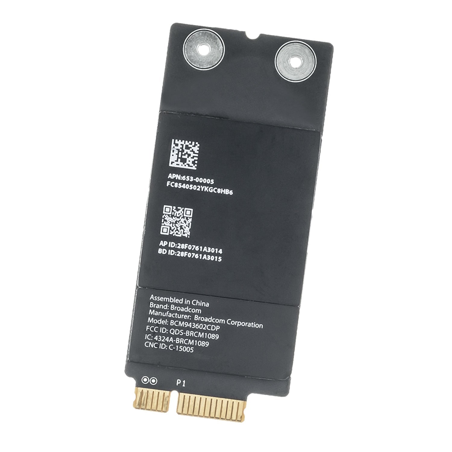 AIRPORT WIRELESS NETWORK CARD #BCM943602CDP FOR IMAC A1418/A1419 (LATE 2015)