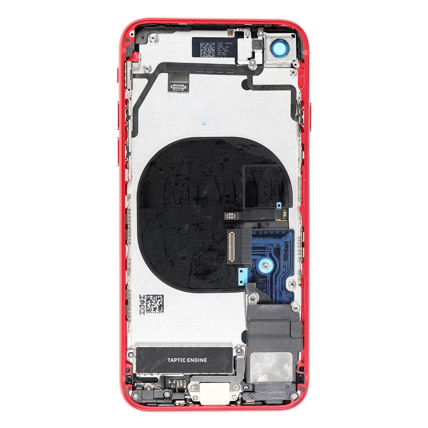 BACK COVER FULL ASSEMBLY FOR IPHONE 2ND - RED