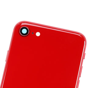 BACK COVER FULL ASSEMBLY FOR IPHONE 2ND - RED