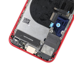 BACK COVER FULL ASSEMBLY FOR IPHONE 2ND - RED