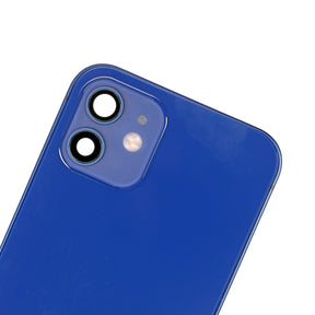 BACK COVER FULL ASSEMBLY FOR IPHONE 12 - BLUE