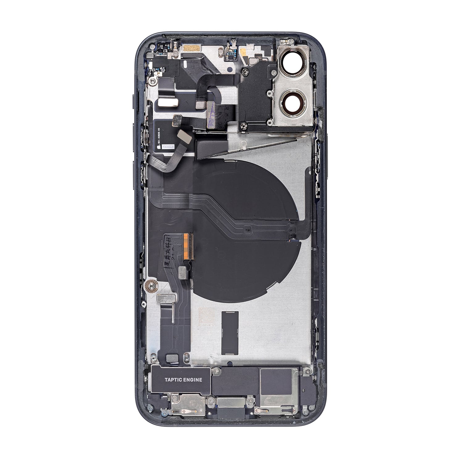 BLACK BACK COVER FULL ASSEMBLY  FOR IPHONE 12 MINI