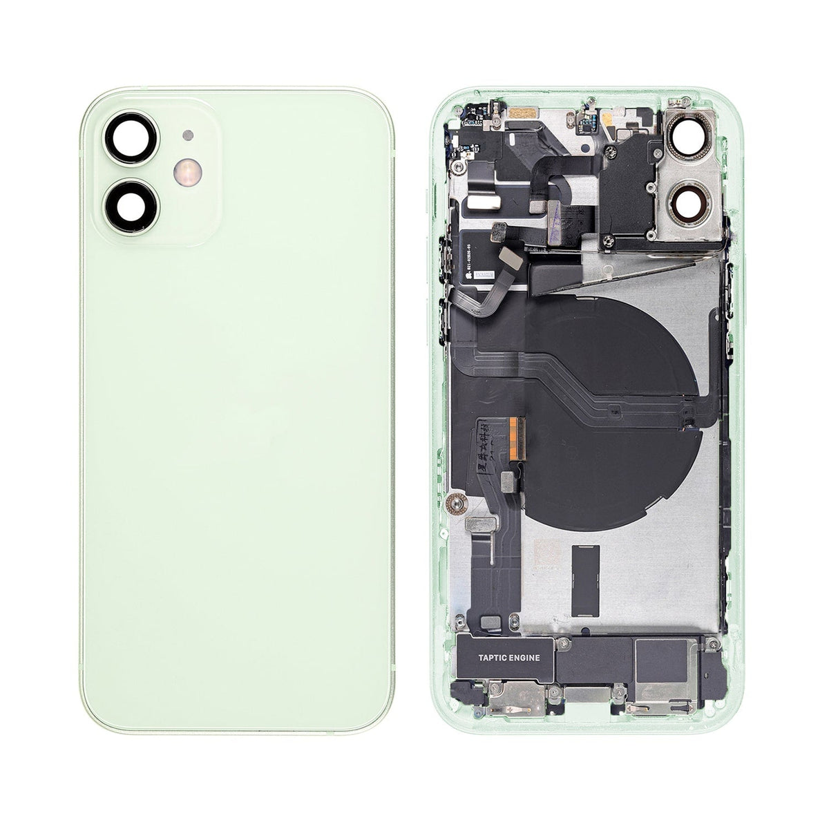 GREEN BACK COVER FULL ASSEMBLY FOR IPHONE 12 MINI