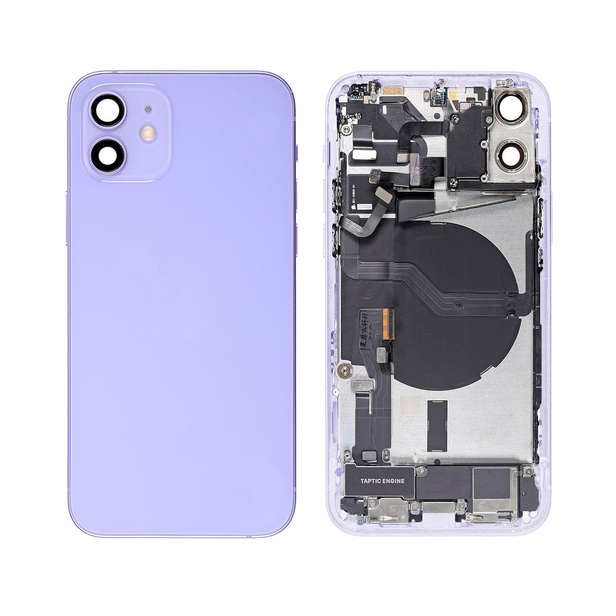 PURPLE BACK COVER FULL ASSEMBLY  FOR IPHONE 12 MINI