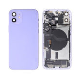 PURPLE BACK COVER FULL ASSEMBLY  FOR IPHONE 12 MINI