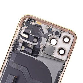 GOLD BACK COVER FULL ASSEMBLY FOR IPHONE 12 PRO