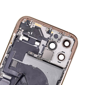 GOLD BACK COVER FULL ASSEMBLY FOR IPHONE 12 PRO MAX