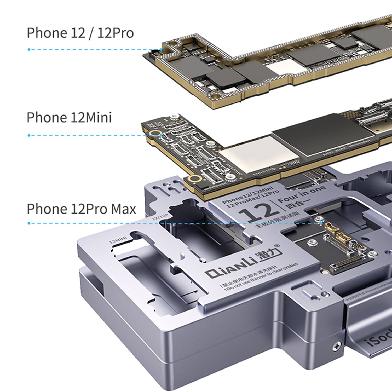 QIANLI TOOLPLUS ISOCKET 4IN1 BOARD TEST FIXTURE