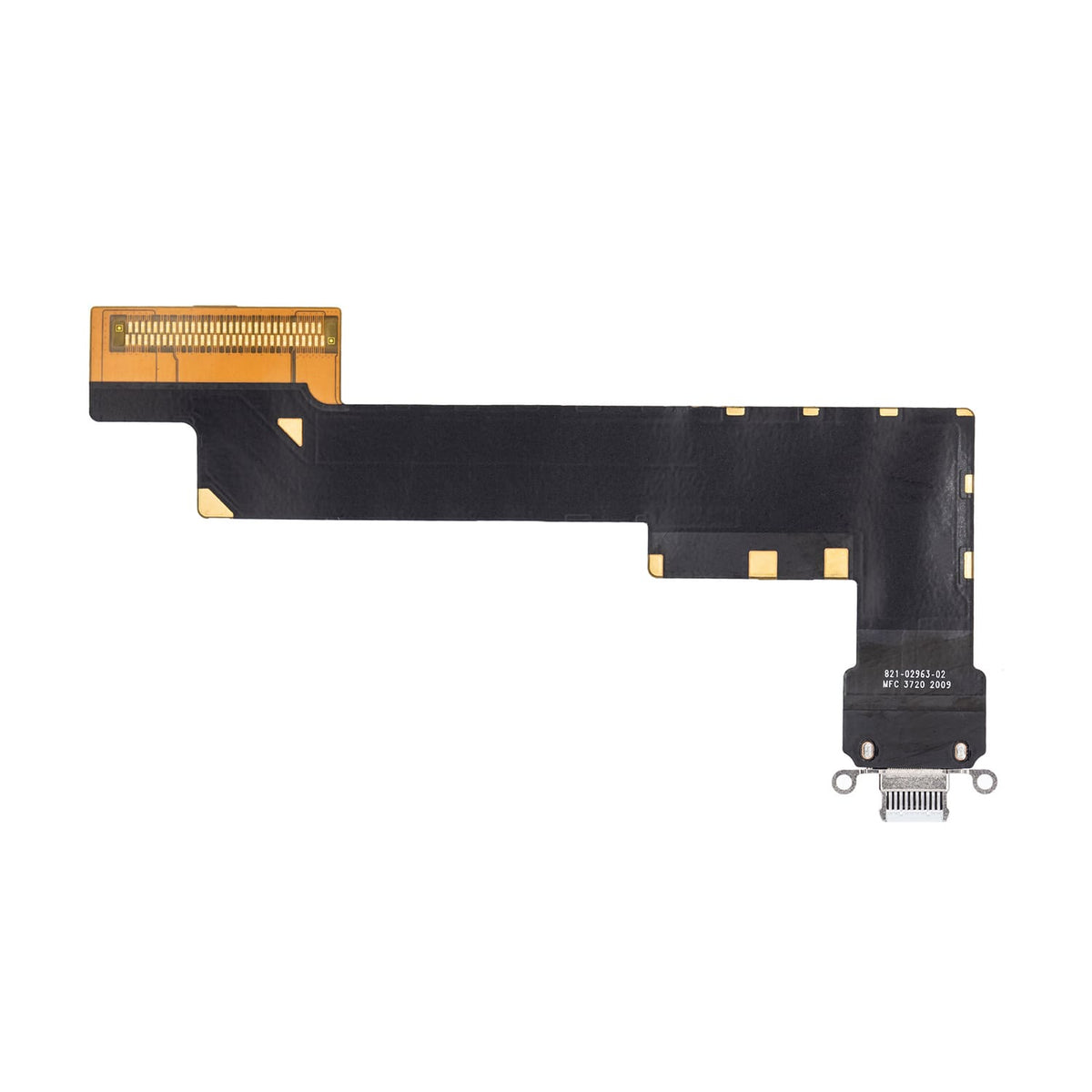 BLACK CHARGING CONNECTOR FLEX CABLE FOR IPAD AIR 4/5 WIFI VERSION