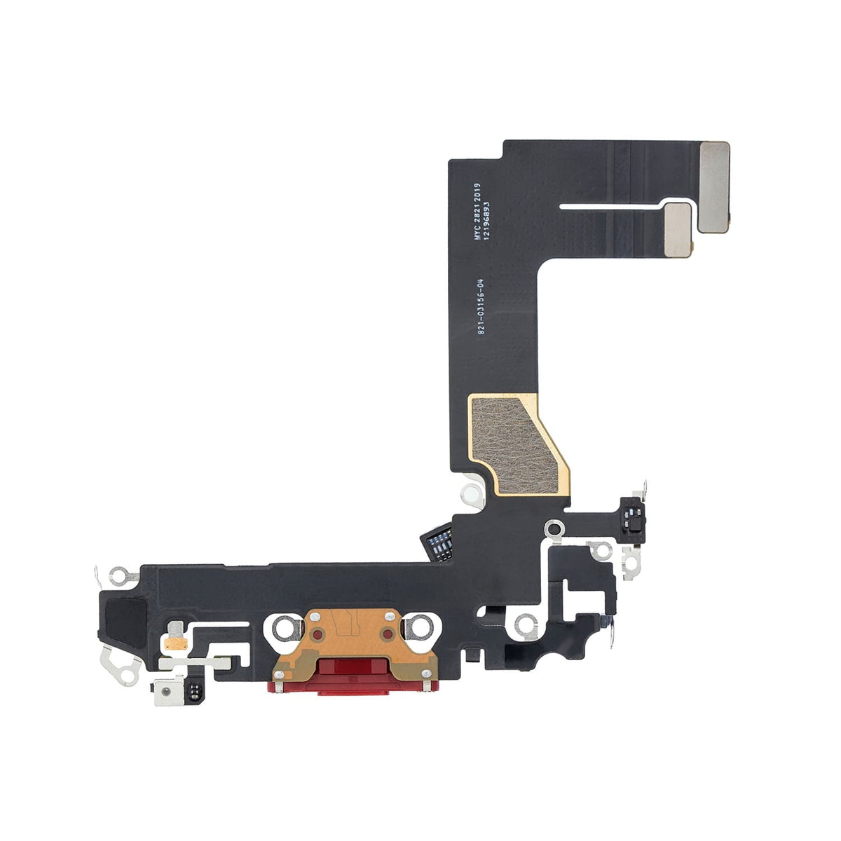 RED USB CHARGING FLEX CABLE FOR IPHONE 13 MINI