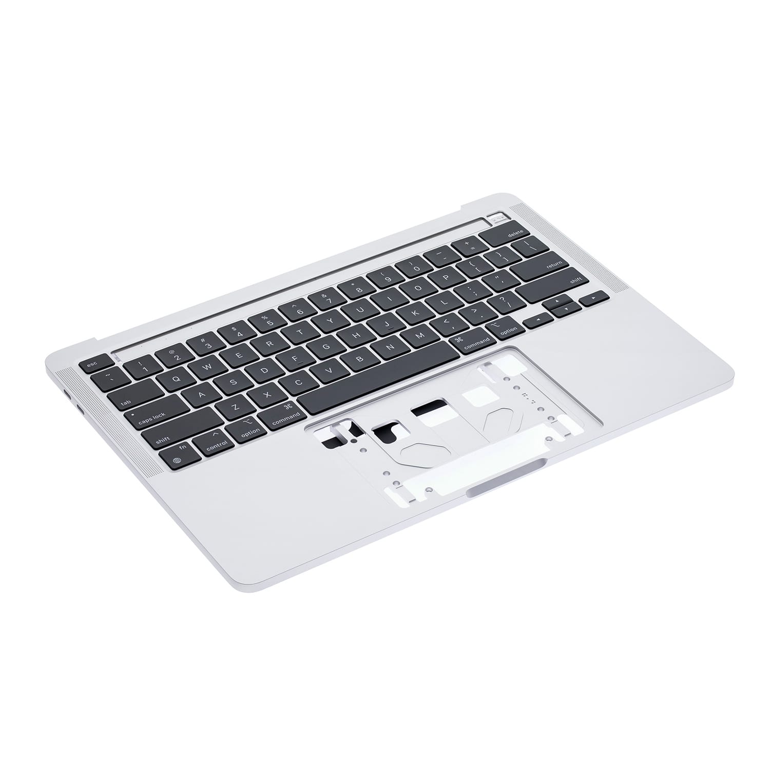 SILVER  TOP CASE WITH KEYBOARD FOR MACBOOK PRO 13" M1 A2338 (LATE 2020)