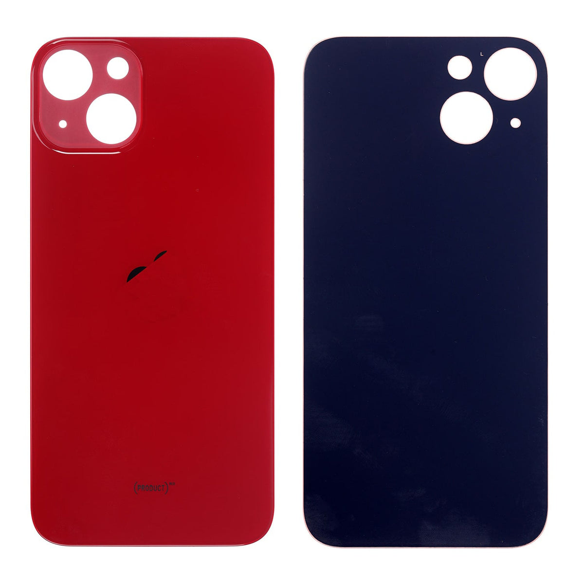 RED BACK COVER GLASS FOR IPHONE 13 MINI