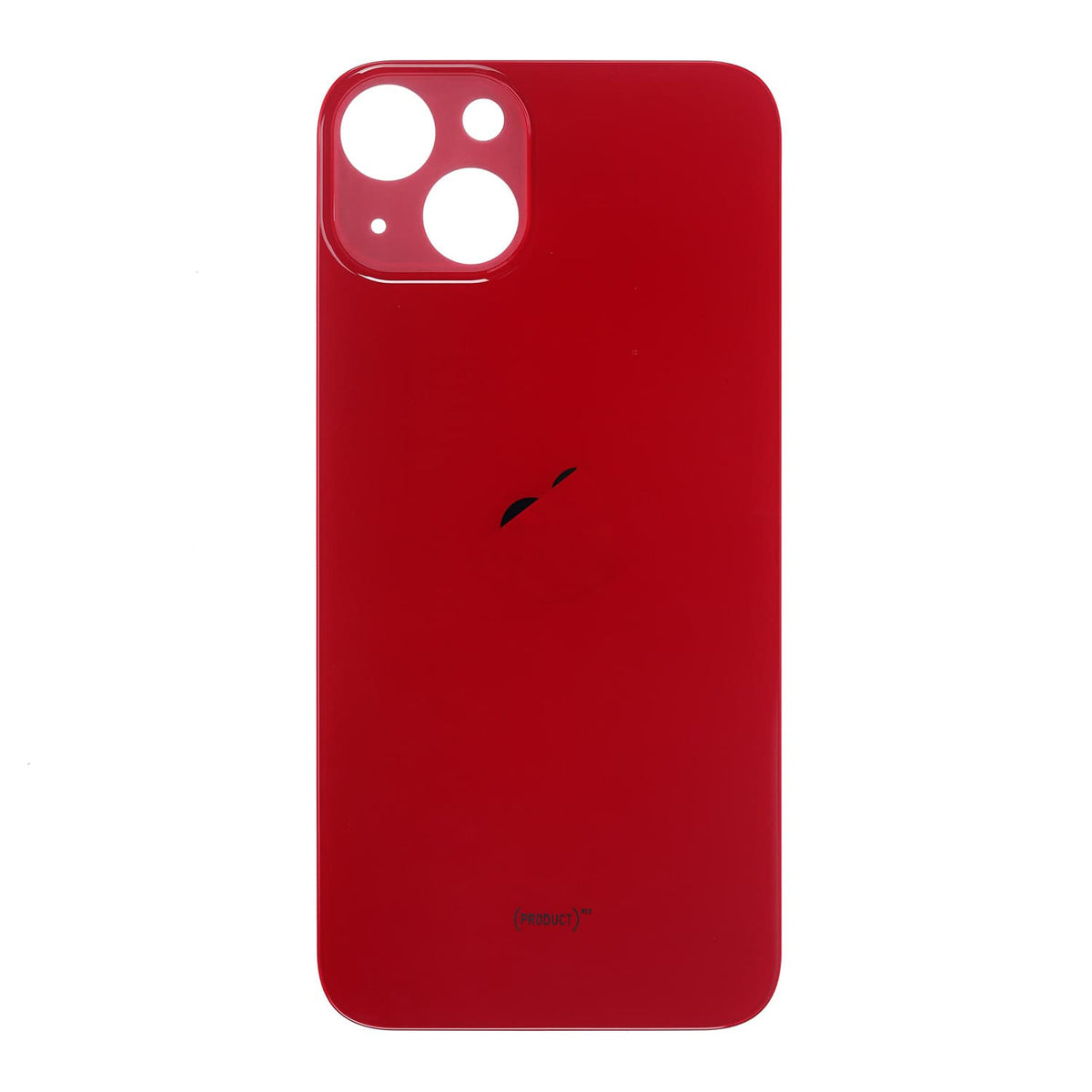 RED BACK COVER GLASS FOR IPHONE 13