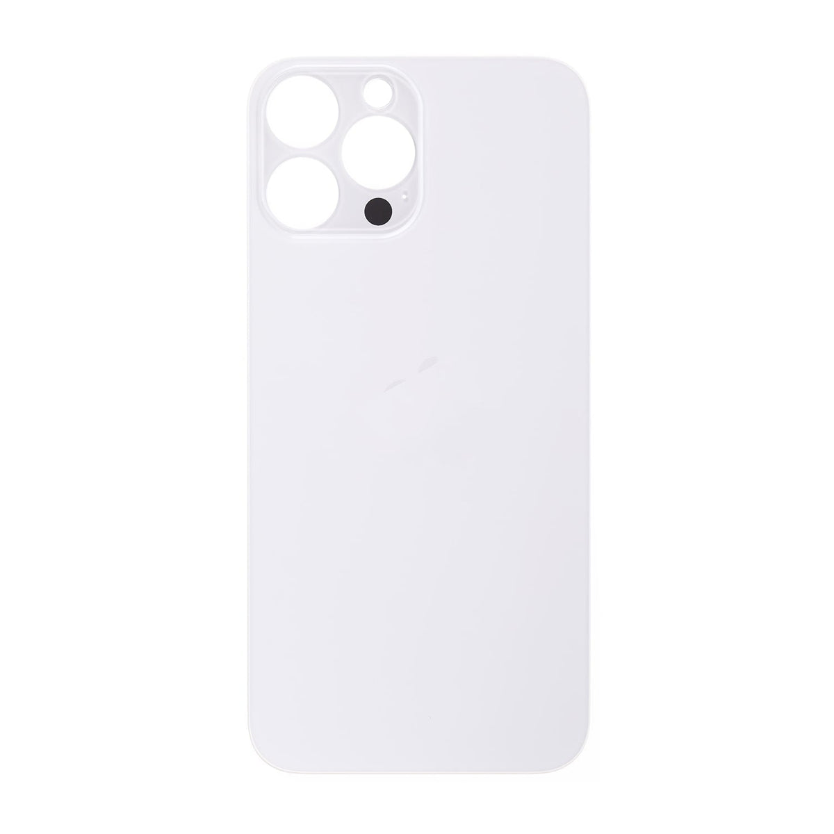 SILVER BACK COVER GLASS FOR IPHONE 13 PRO