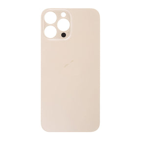 GOLD BACK COVER GLASS FOR IPHONE 13 PRO