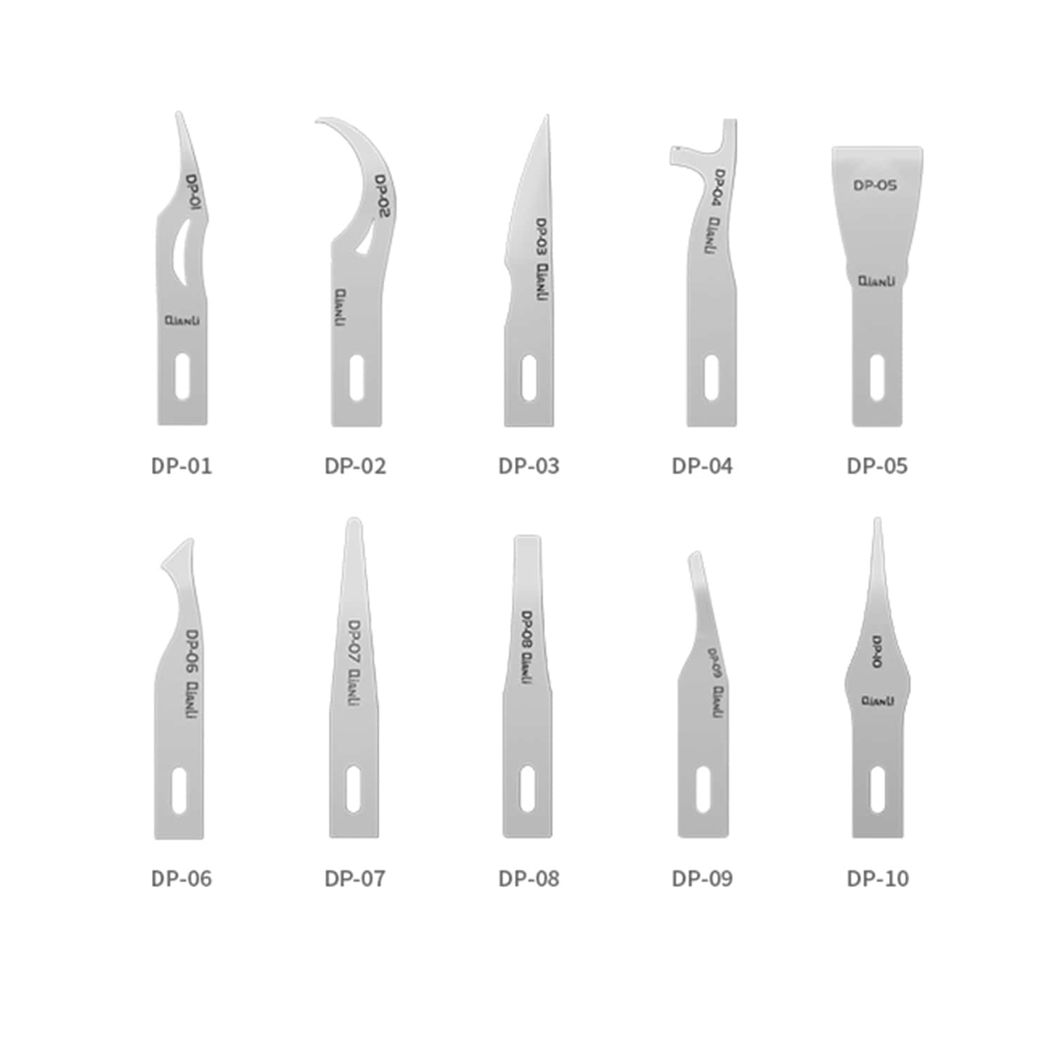 QIANLI TOOLPLUS DP HANDMADE POLISHED BLADES