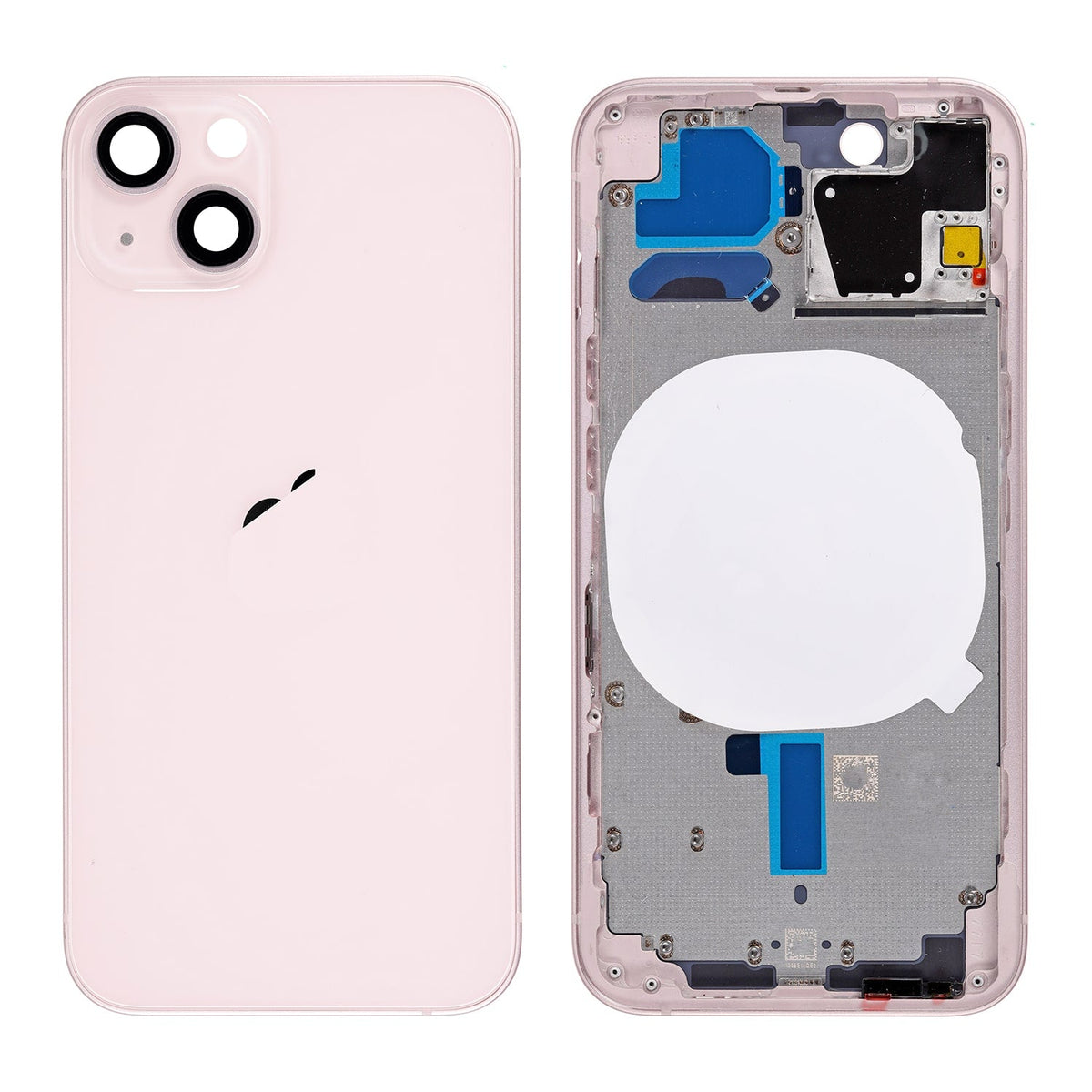 PINK REAR HOUSING WITH FRAME FOR IPHONE 13 MINI