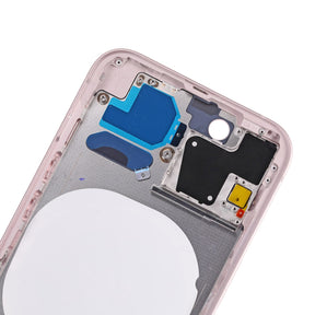 PINK REAR HOUSING WITH FRAME FOR IPHONE 13 MINI