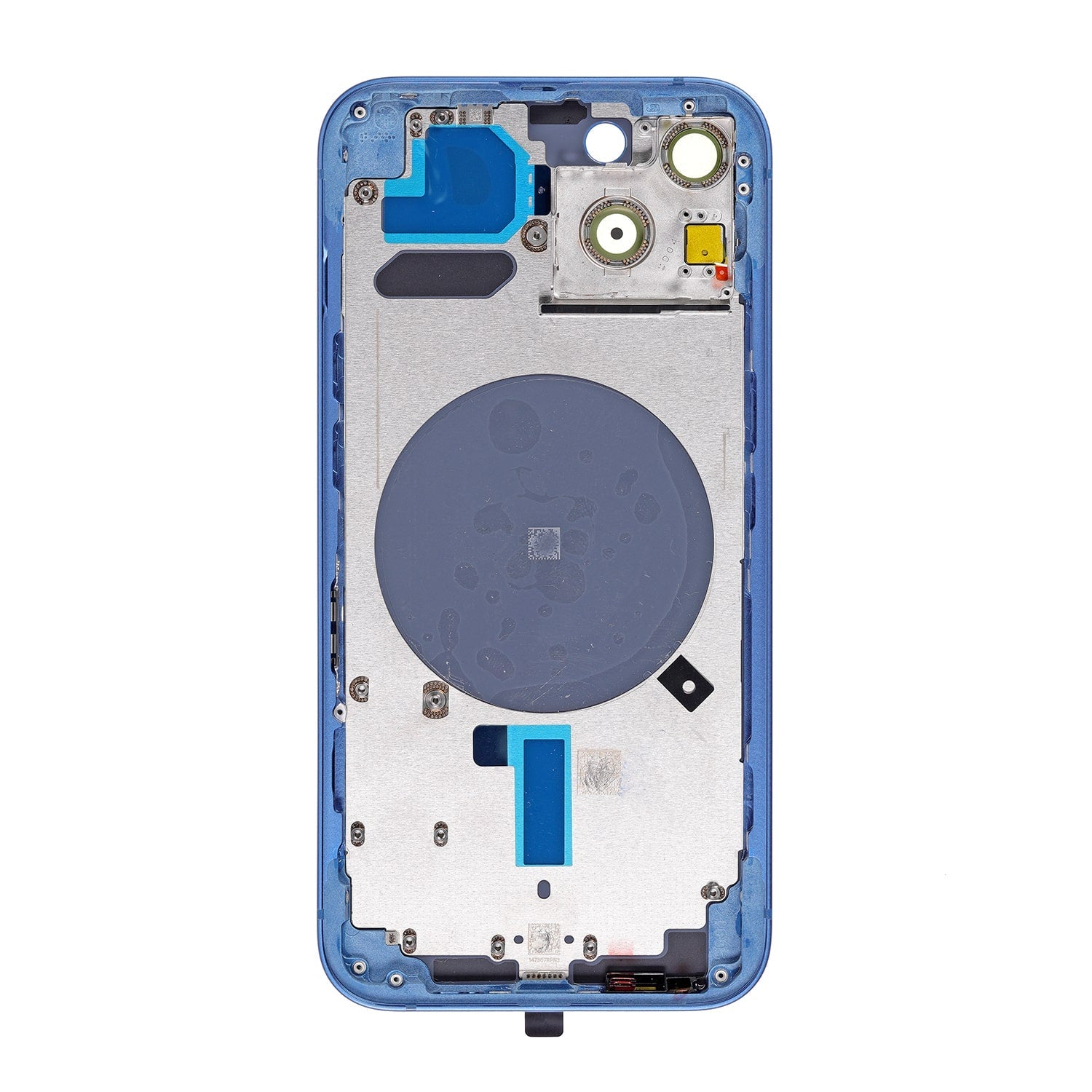 BLUE REAR HOUSING WITH FRAME FOR IPHONE 13 MINI