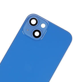 BLUE REAR HOUSING WITH FRAME FOR IPHONE 13 MINI