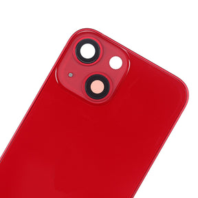 RED REAR HOUSING WITH FRAME FOR IPHONE 13 MINI