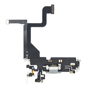 SILVER USB CHARGING FLEX CABLE FOR IPHONE 13 PRO