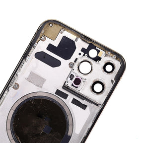 REAR HOUSING WITH FRAME FOR IPHONE 13 PRO MAX  - GOLD