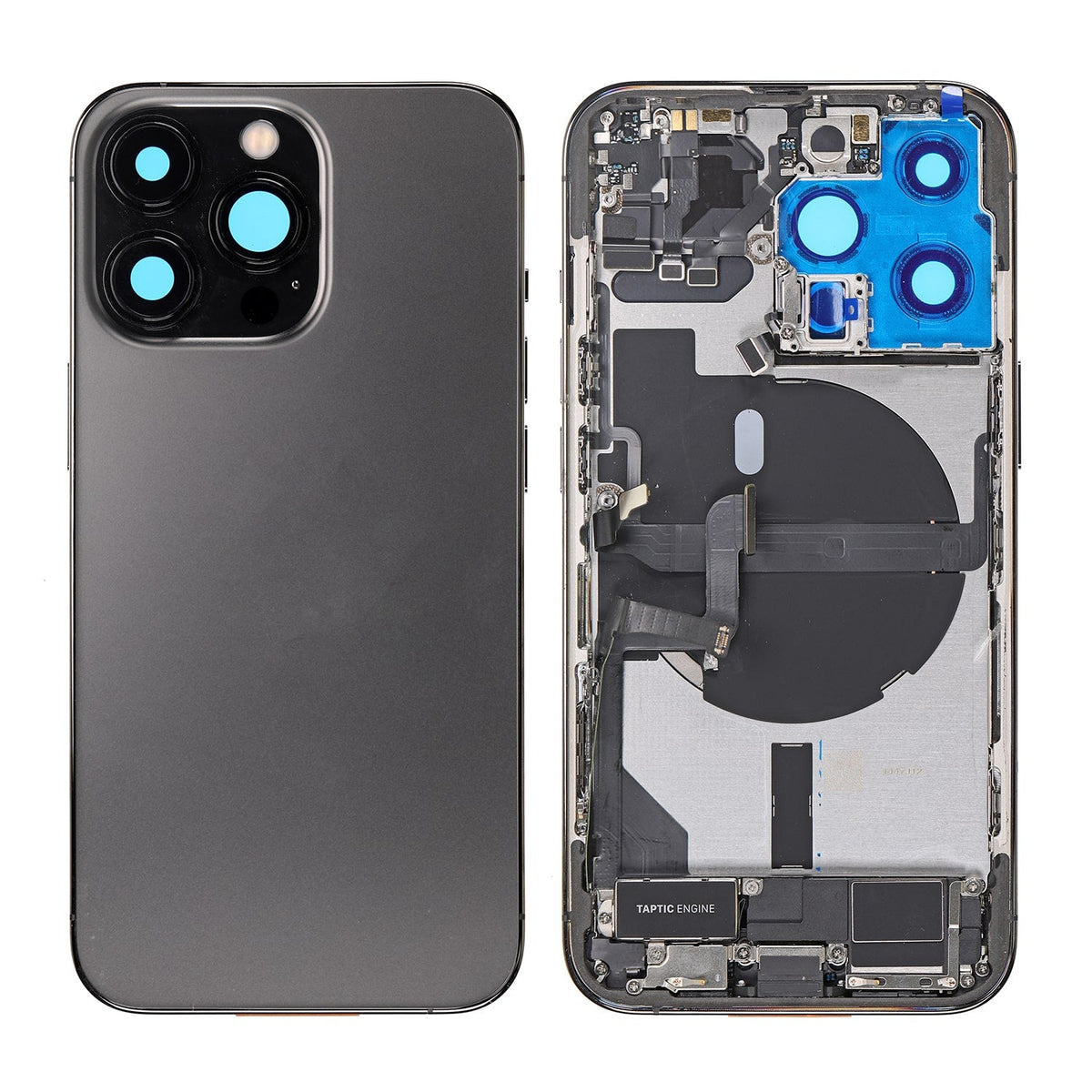 GRAPHITE BACK COVER FULL ASSEMBLY FOR IPHONE 13 PRO