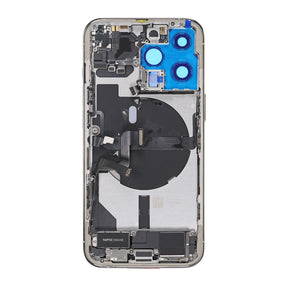 SILVER BACK COVER FULL ASSEMBLY FOR IPHONE 13 PRO