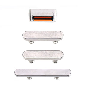 SILVER SIDE BUTTON SET FOR IPHONE 13 PRO/13 PRO MAX