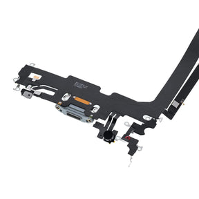 SILVER USB CHARGING FLEX CABLE  FOR IPHONE 13 PRO MAX