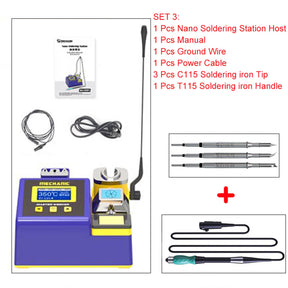MECHANIC MA-SD01 MICRO NANO SOLDERING STATION FOR T245 /T210 /T115 HANDLE IRON HEAD