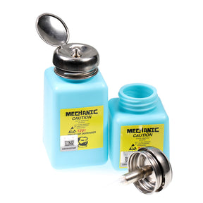 MECHANIC PLASTIC ESD LIQUID DISPENSER BOTTLE