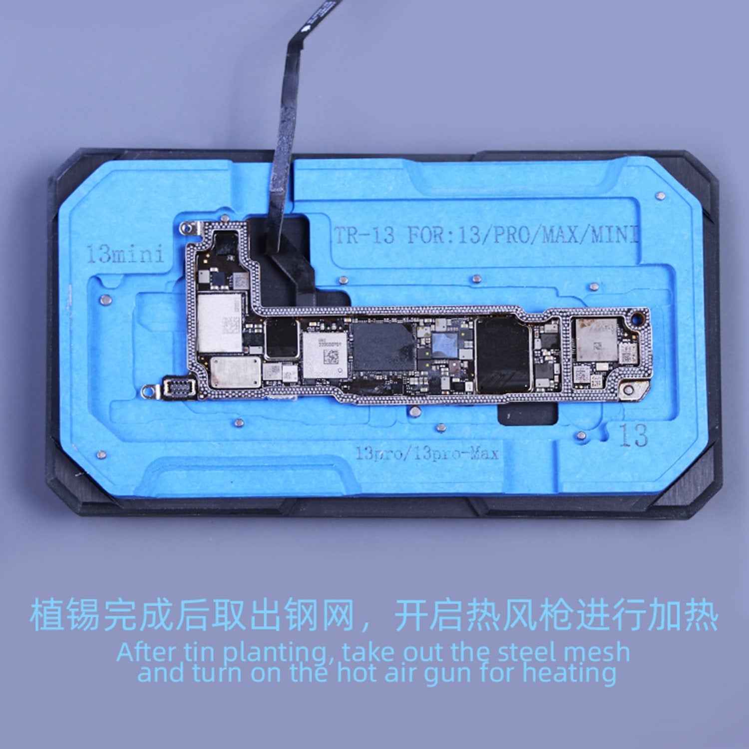 MIJING Z20 BGA REBALLING FIXTURE 4IN1 TOOL SET FOR IPHONE 13/13MINI/13PRO/13PROMAX