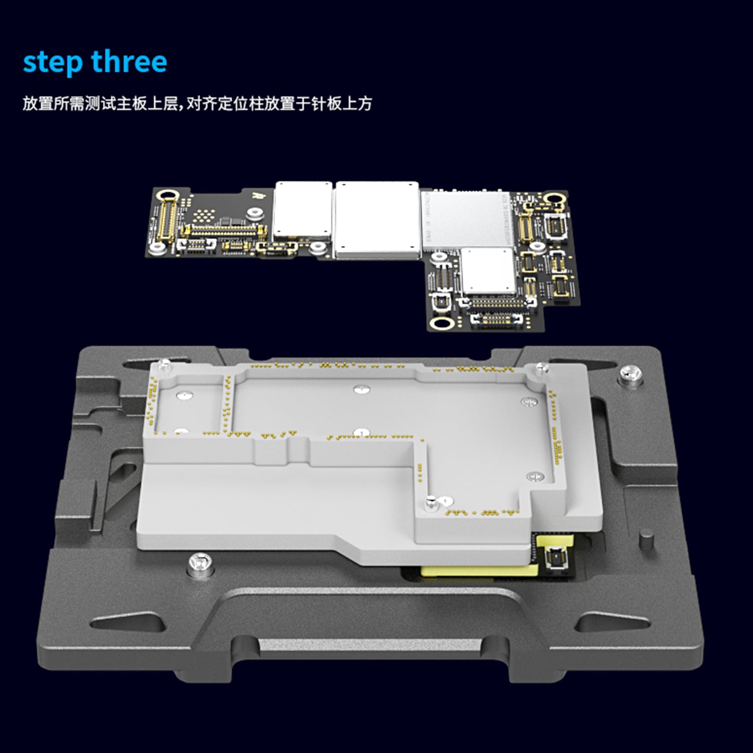 MIJING C20 FOR IPHONE 12/12MINI/12PRO/12PROMAX MAIN BOARD FUNCTION TESTING FIXTURE