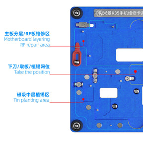 MIJING K35 MULTI-FUNCTION PCB BOARD HOLDER FIXTURE FOR IPHONE 12/12MINI/12PRO/12PROMAX