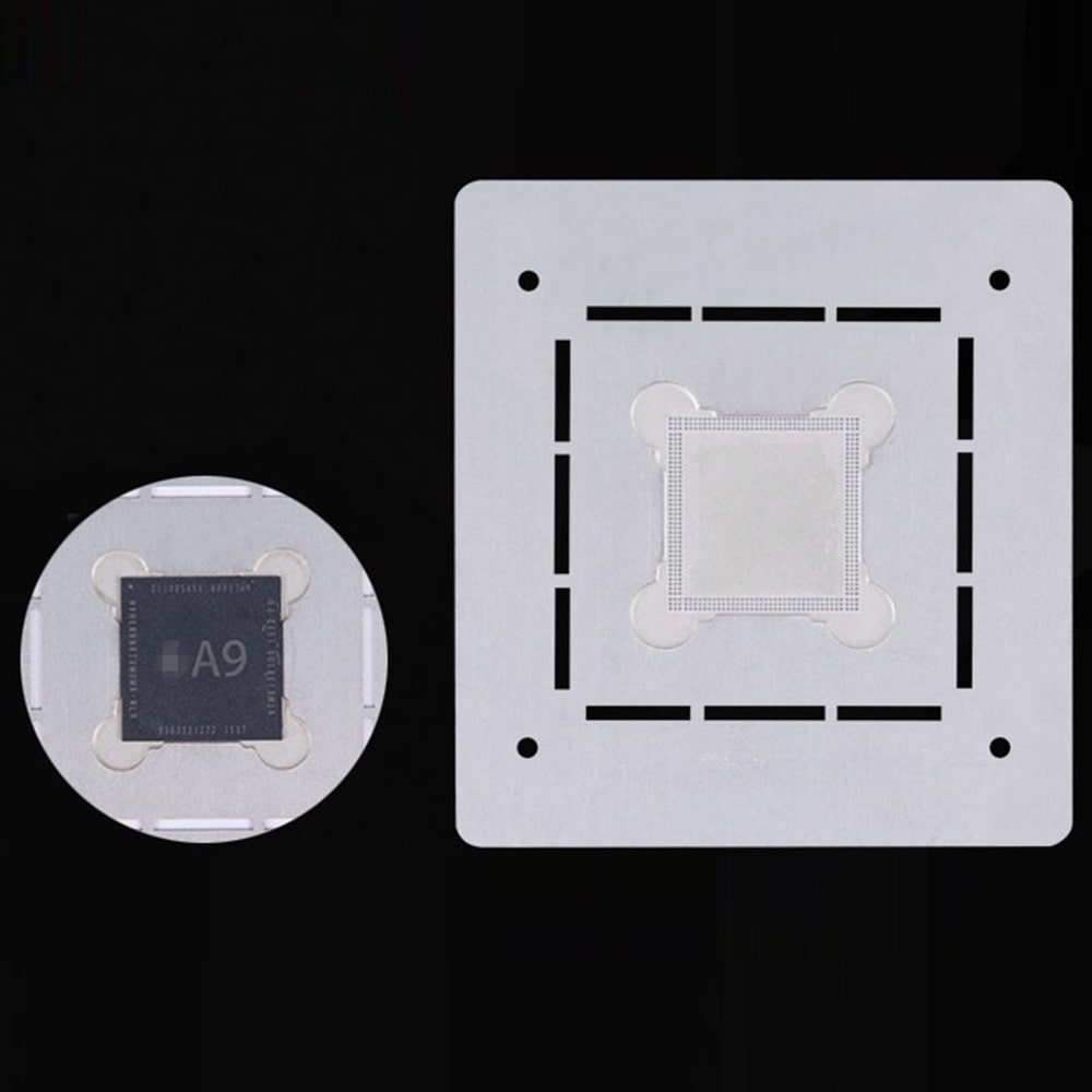 MIJING 3D CPU BGA REBALL STENCIL FOR A8 A9 A10 CPU