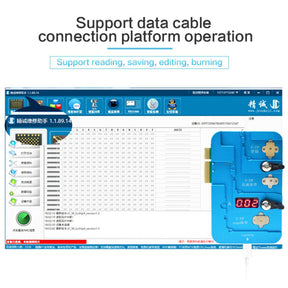 JC MODULE BASEBAND (INTEL & QUALCOMM) & LOGIC EEPROM IC READ/WRITE PROGRAMMER FOR IPHONE 7/7P