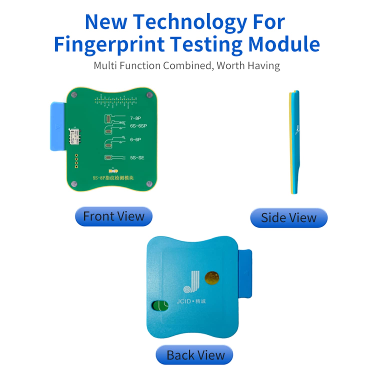 JC FPT-1 FINGERPRINT TESTING MODULE FOR IPHONE 5S-8P